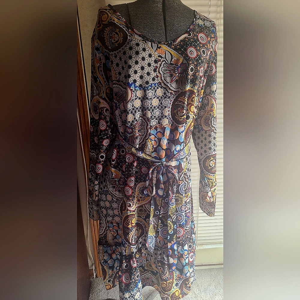 BOHO EMERY ROSE DRESS 4XL